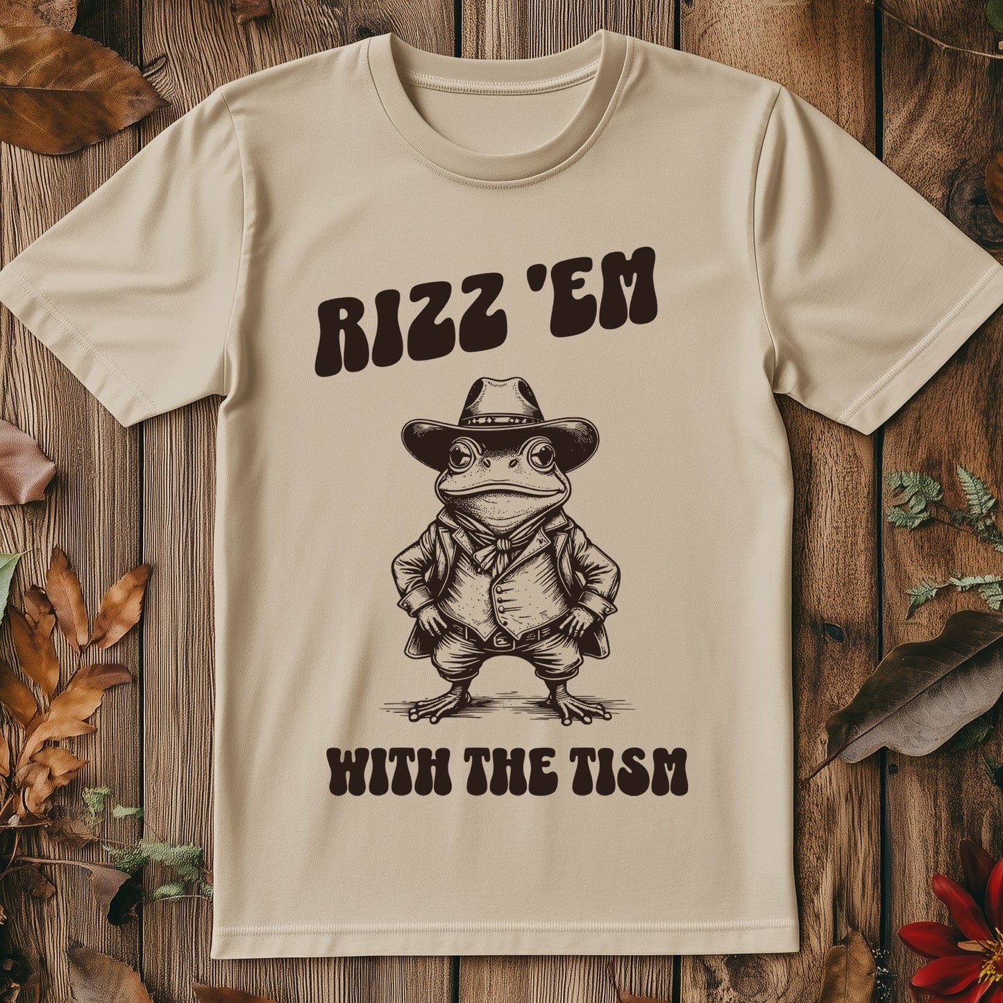 Rizz Em Frog T-Shirt