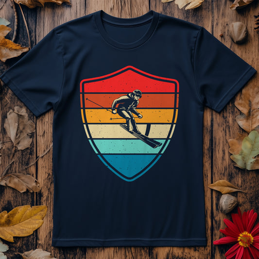 Skiing Shield T-Shirt