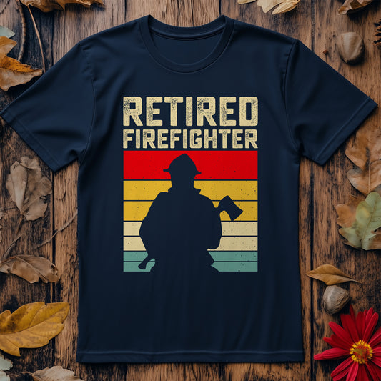 Retired Firefighter Silo T-Shirt