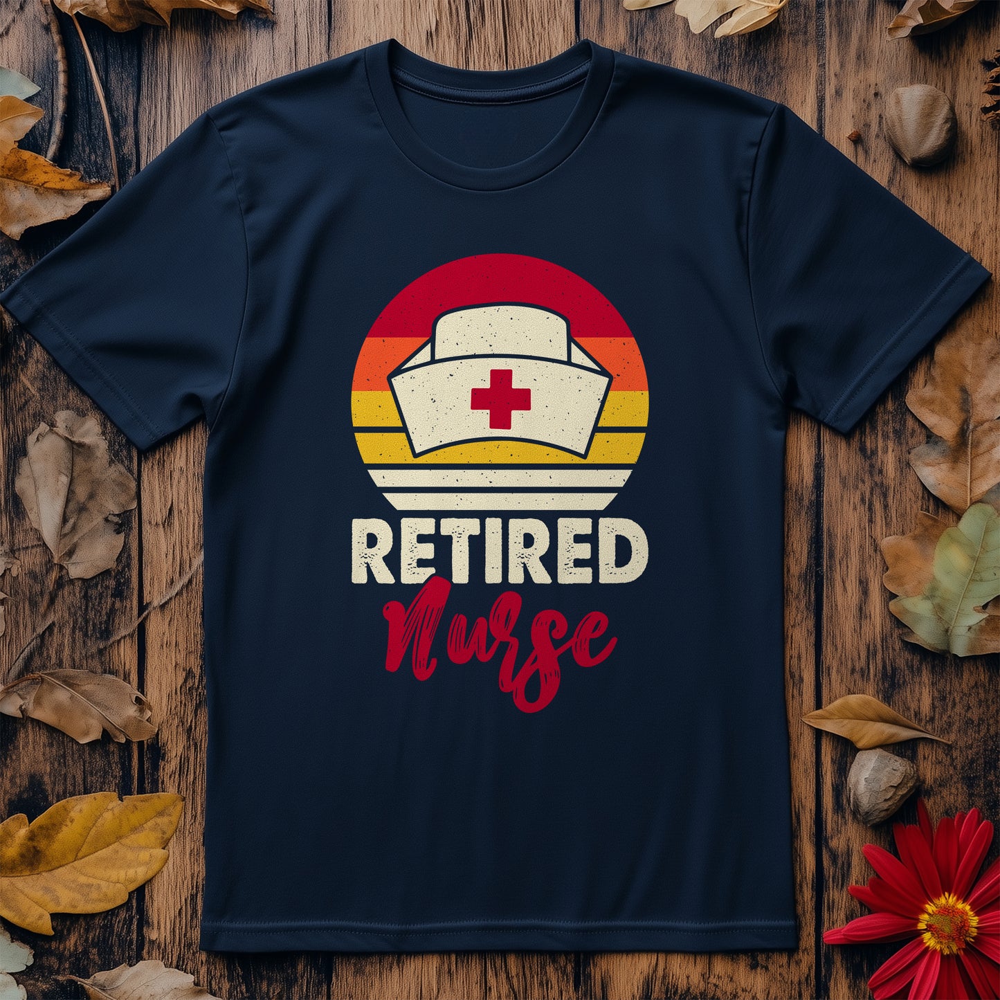 Retired Nurse Sunset T-Shirt