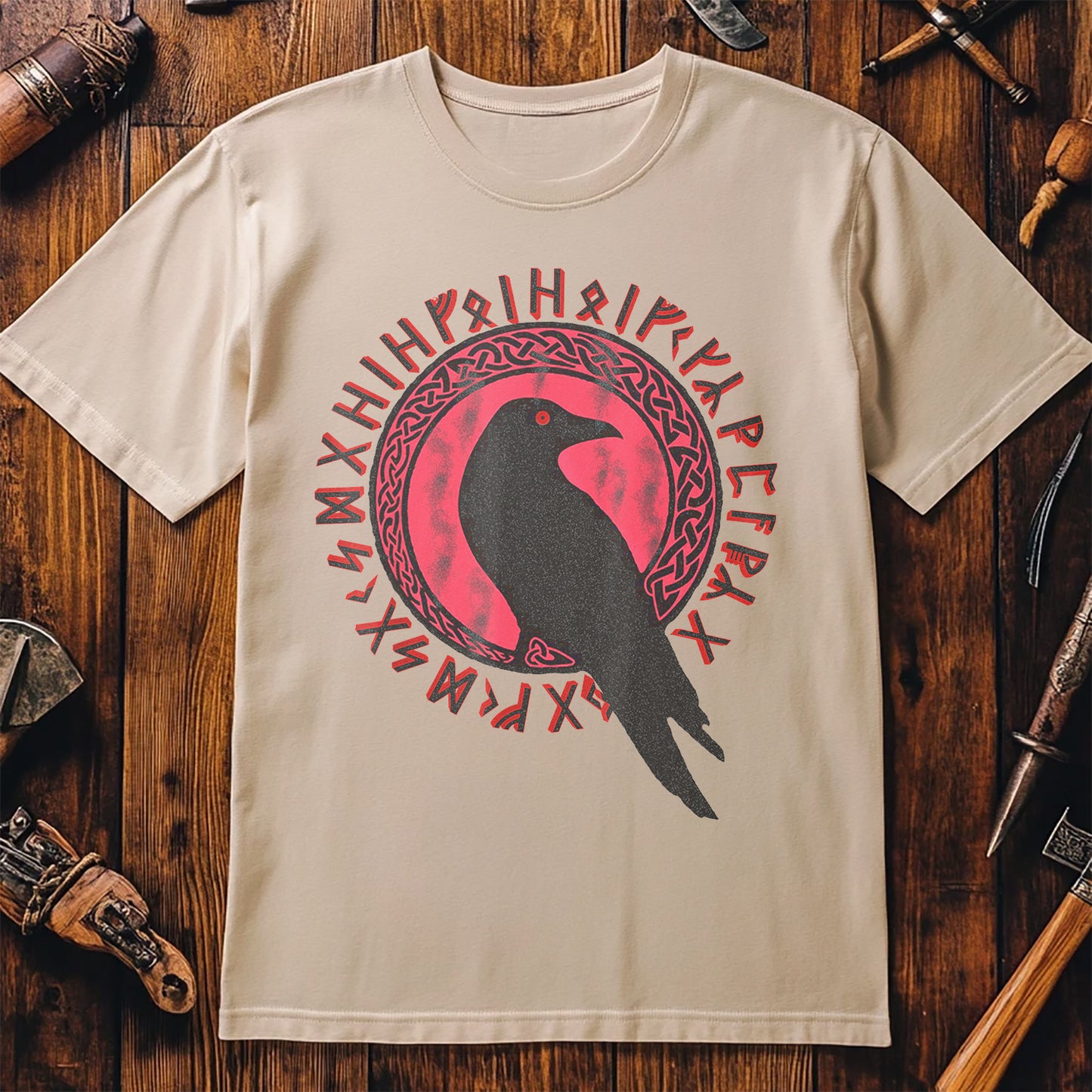 Odin's Raven Huginn & Muninn T-Shirt