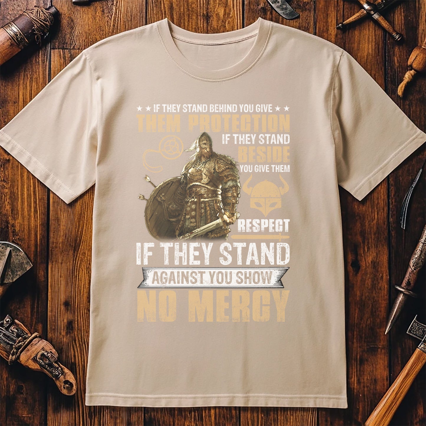 If They Stand Behind You Give Them Protection T-Shirt