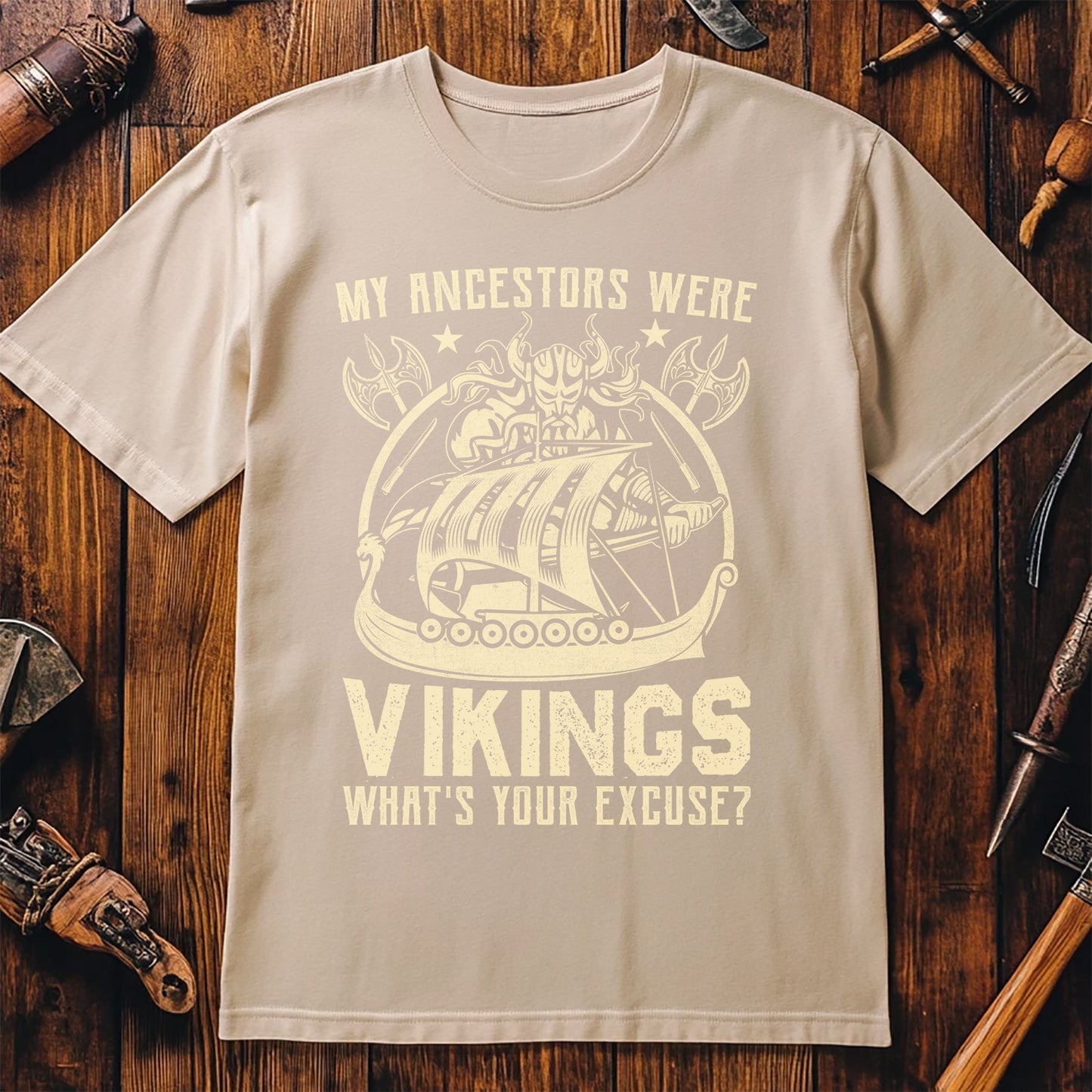 "My Ancestors Were Vikings" T-Shirt