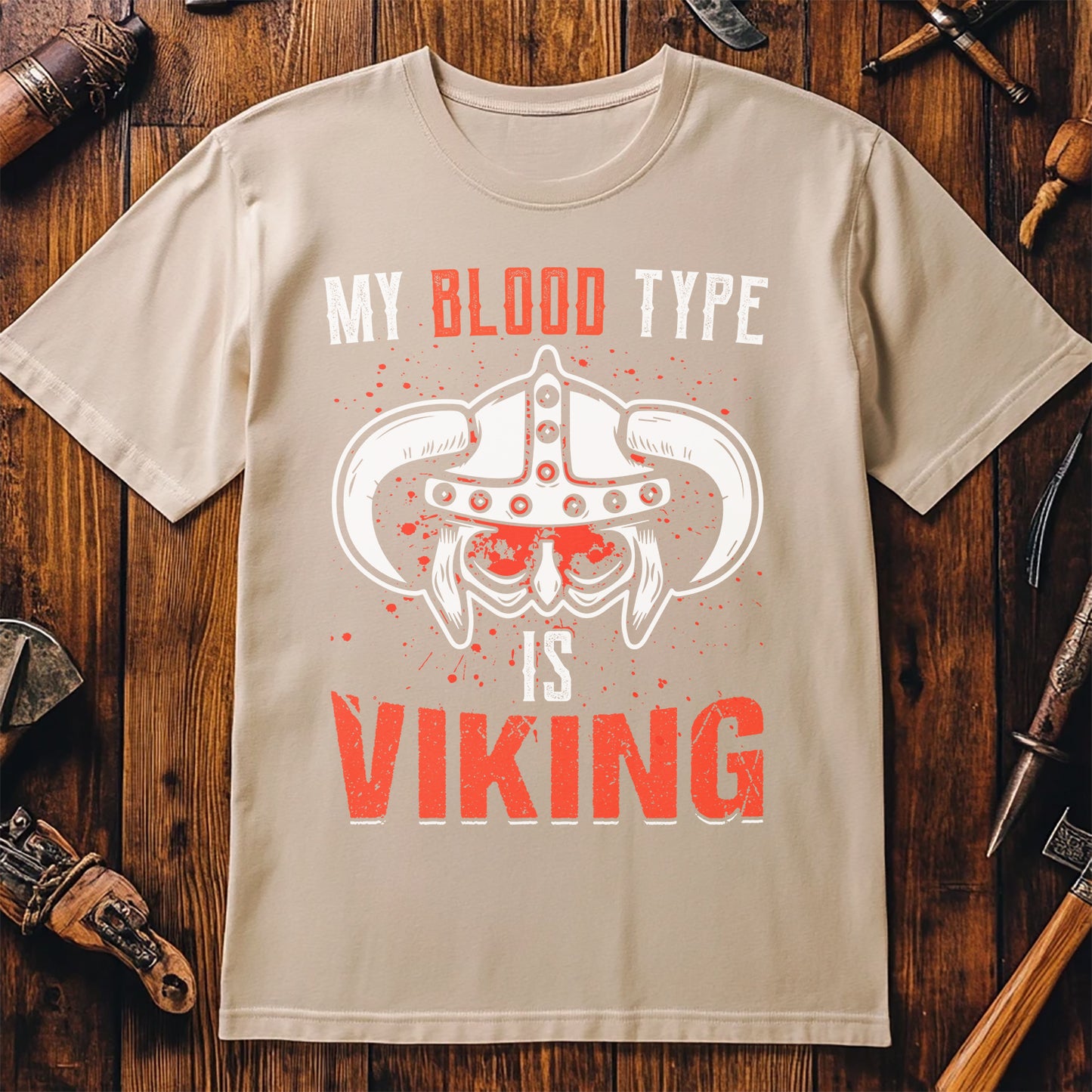 "My Blood Type is Viking" T-Shirt