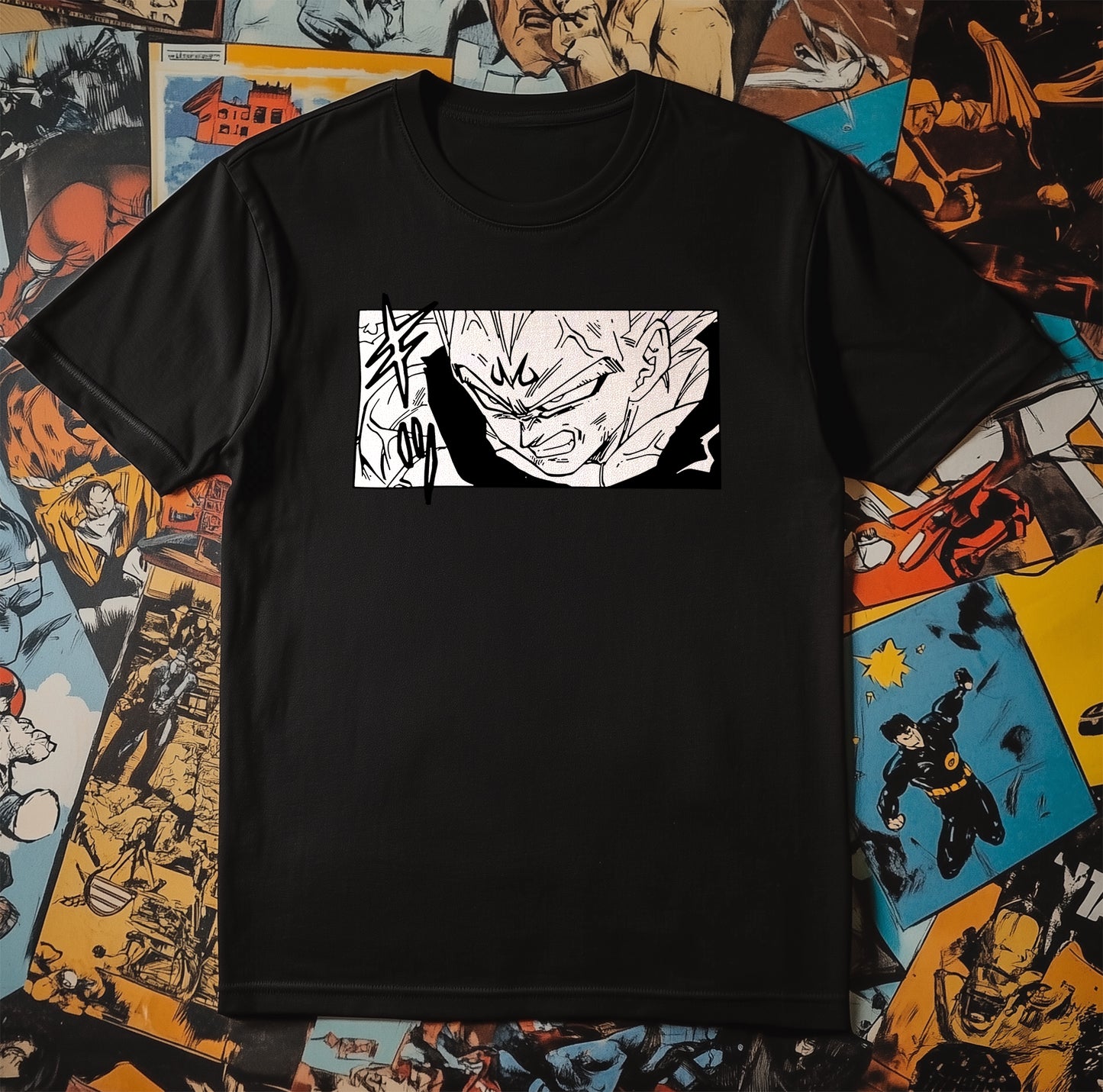 DBZ 11 T-Shirt - Unleash Your Inner Super Saiyan! Funny and Epic Design, 100% Cotton, Perfect for Comic Fans Ready to Power Up!