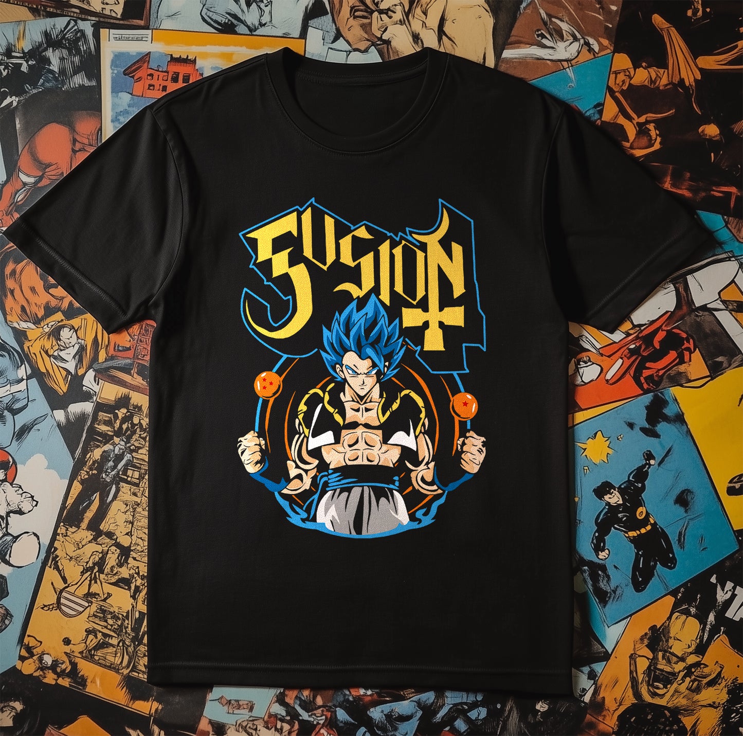 DBZ AH T-Shirt - Unleash Your Inner Saiyan! Funny Graphic Tee, Unisex Design, Perfect for Dragon Ball Fans and Epic Adventures!