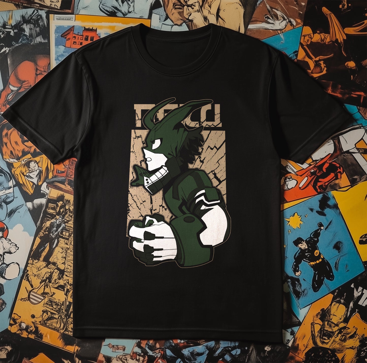 Deku Costume T-Shirt - Unleash Your Inner Hero! Funny Unisex Design, Perfect for Anime Fans and Cosplay Enthusiasts! Plus Ultra!