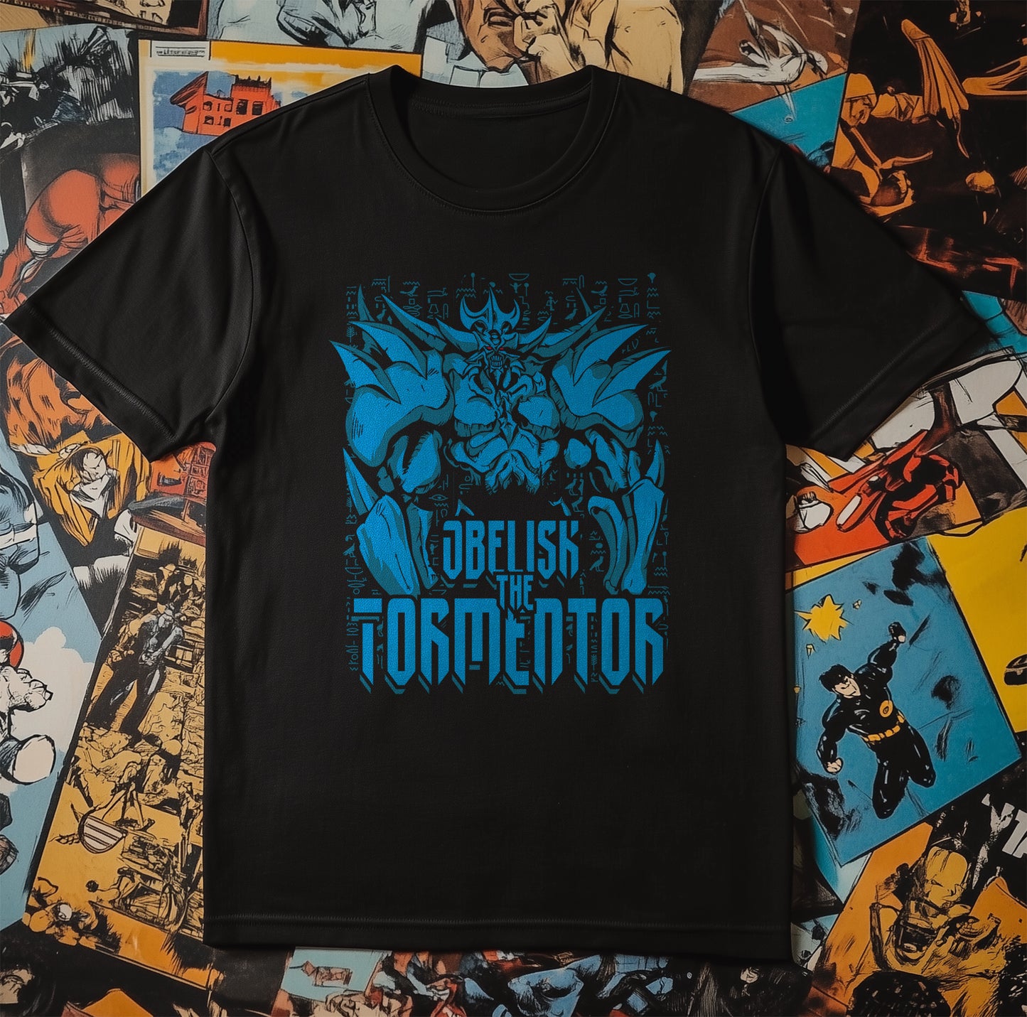 Obelisk The Tormentor T-Shirt - Unleash Your Inner Duelist! Funny and Quirky Design, 100% Cotton, Perfect for Comic Con Shenanigans!