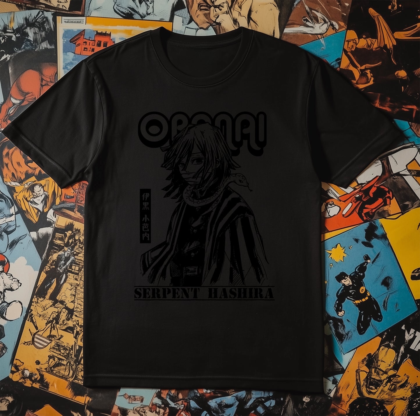 Obanai Igruro T-shirt - Epic Anime Vibes! Unisex, Funny Design for True Fans! Wear Your Fandom with Style and a Smile!