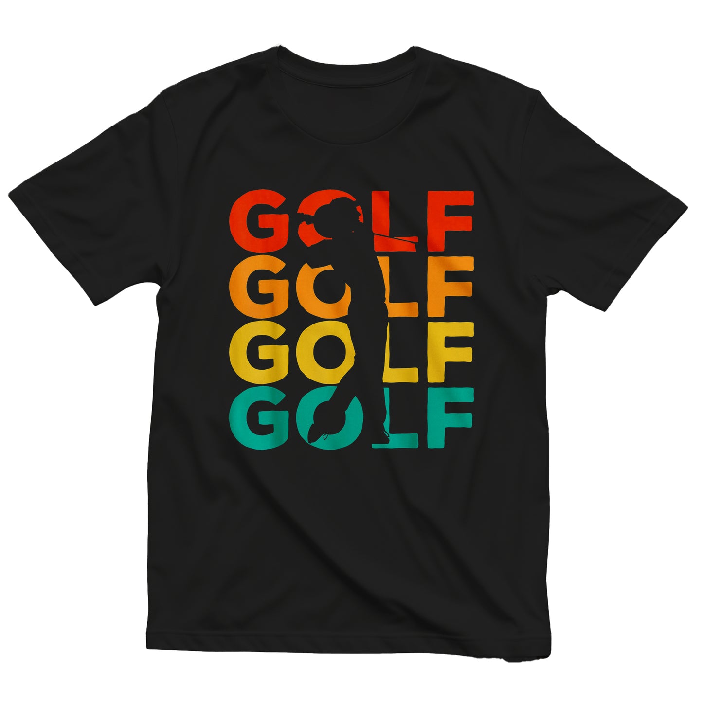 Retro Vintage Golfing Gift T-Shirt