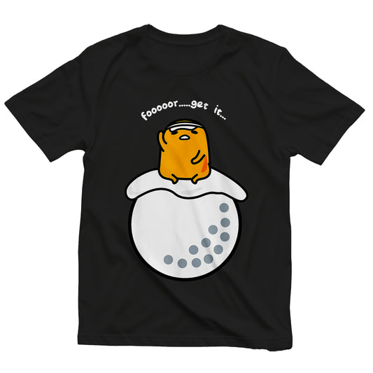 Gudetama Golf T-Shirt Fore! t-shirt