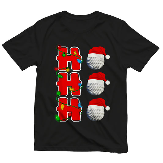 Ho-Ho-Hole in One! Santa Golf t-shirt