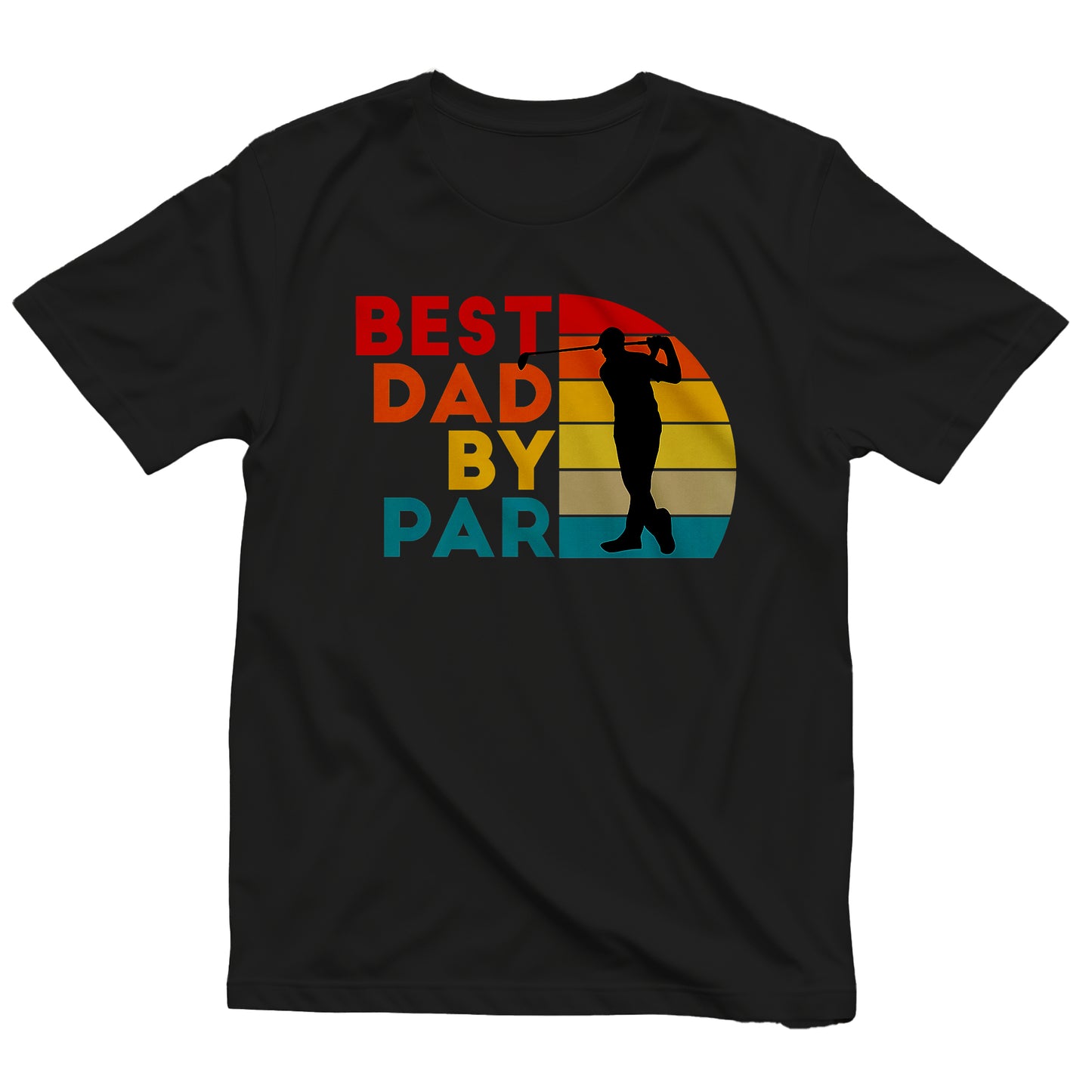 Best Dad by Par Hilarious Golf t-shirt