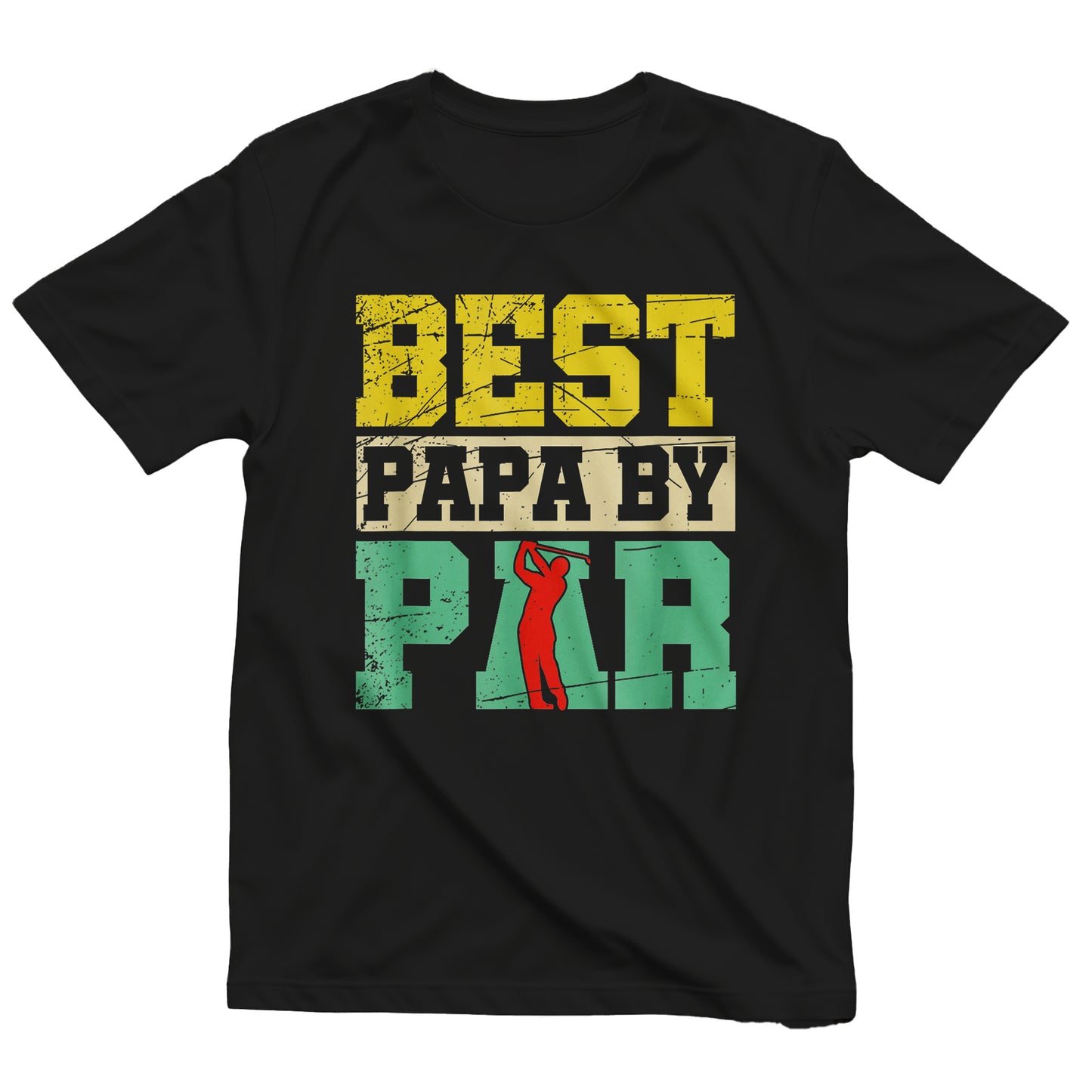 Best Papa by Par Golf T-Shirt