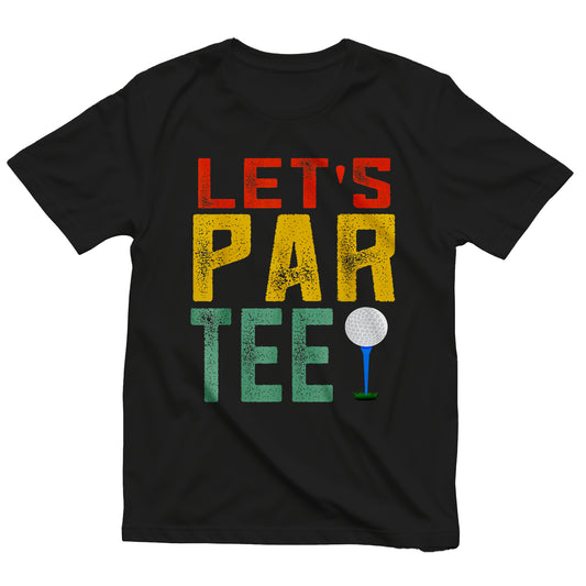 Retro Golf League Let’s Partee t-shirt