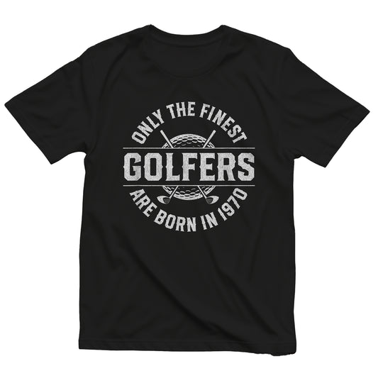 Finest Golfers Born 1970 50th t-shirt