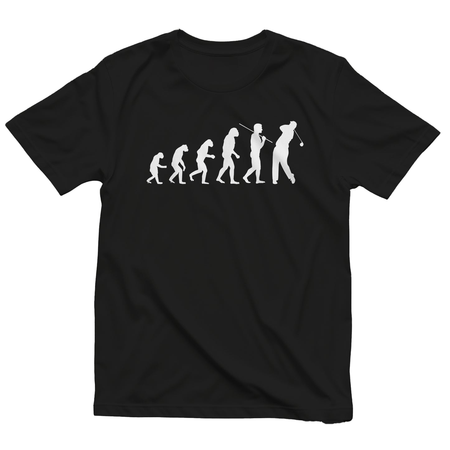 Golf Evolution T-Shirt From Caveman