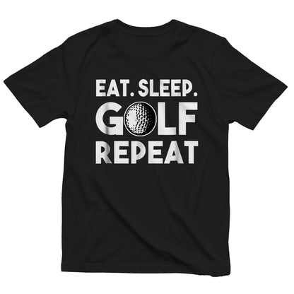 Eat Sleep Golf Repeat T-Shirt