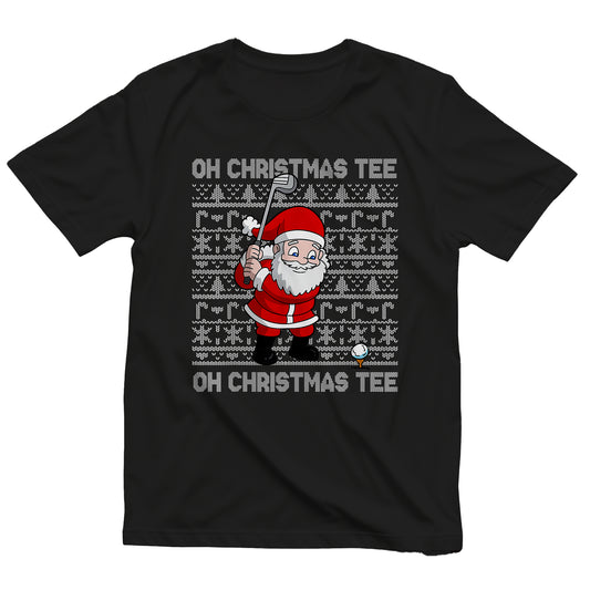 Golf Oh Christmas T-shirt Santa's