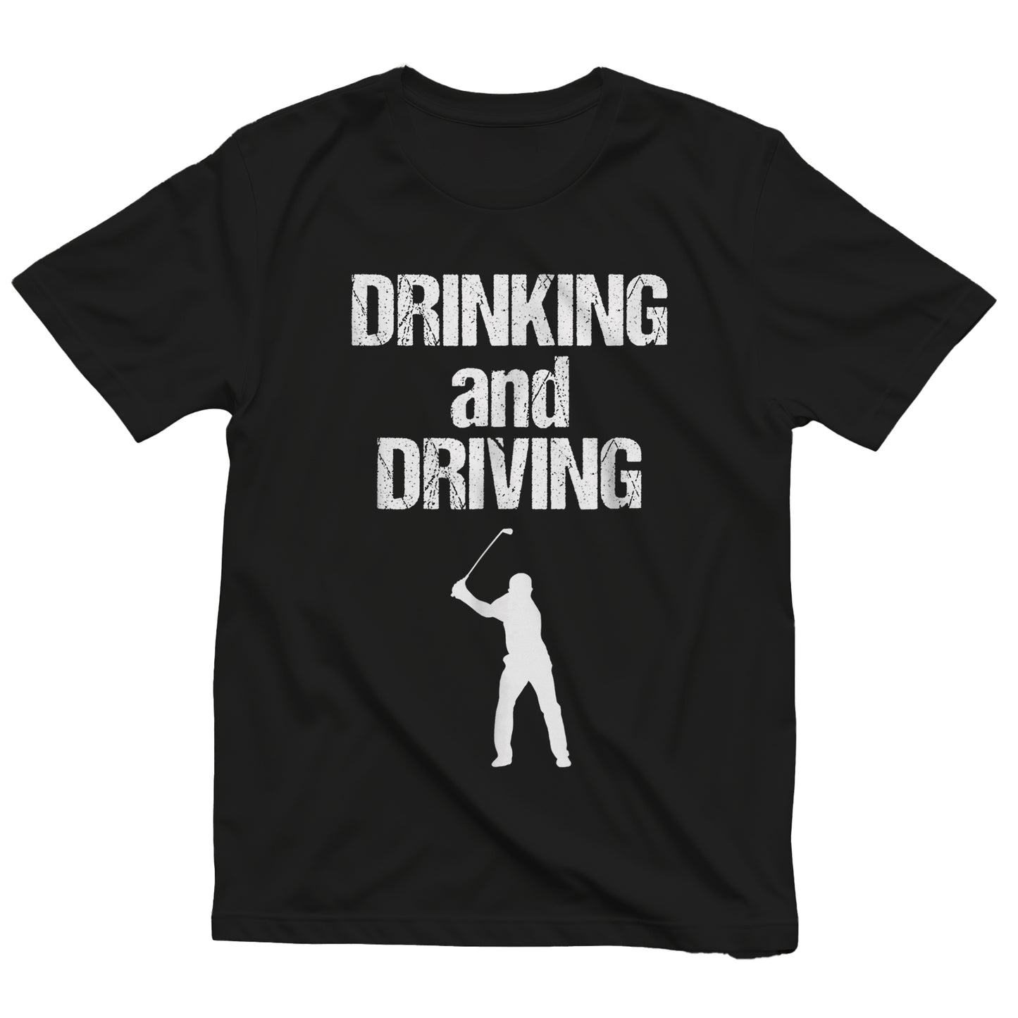 Funny Golf t-Shirt Drinking and Driving