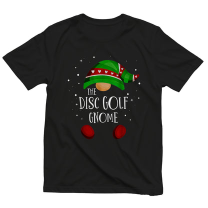 Disc Golf Gnome Family Christmas t-shirt