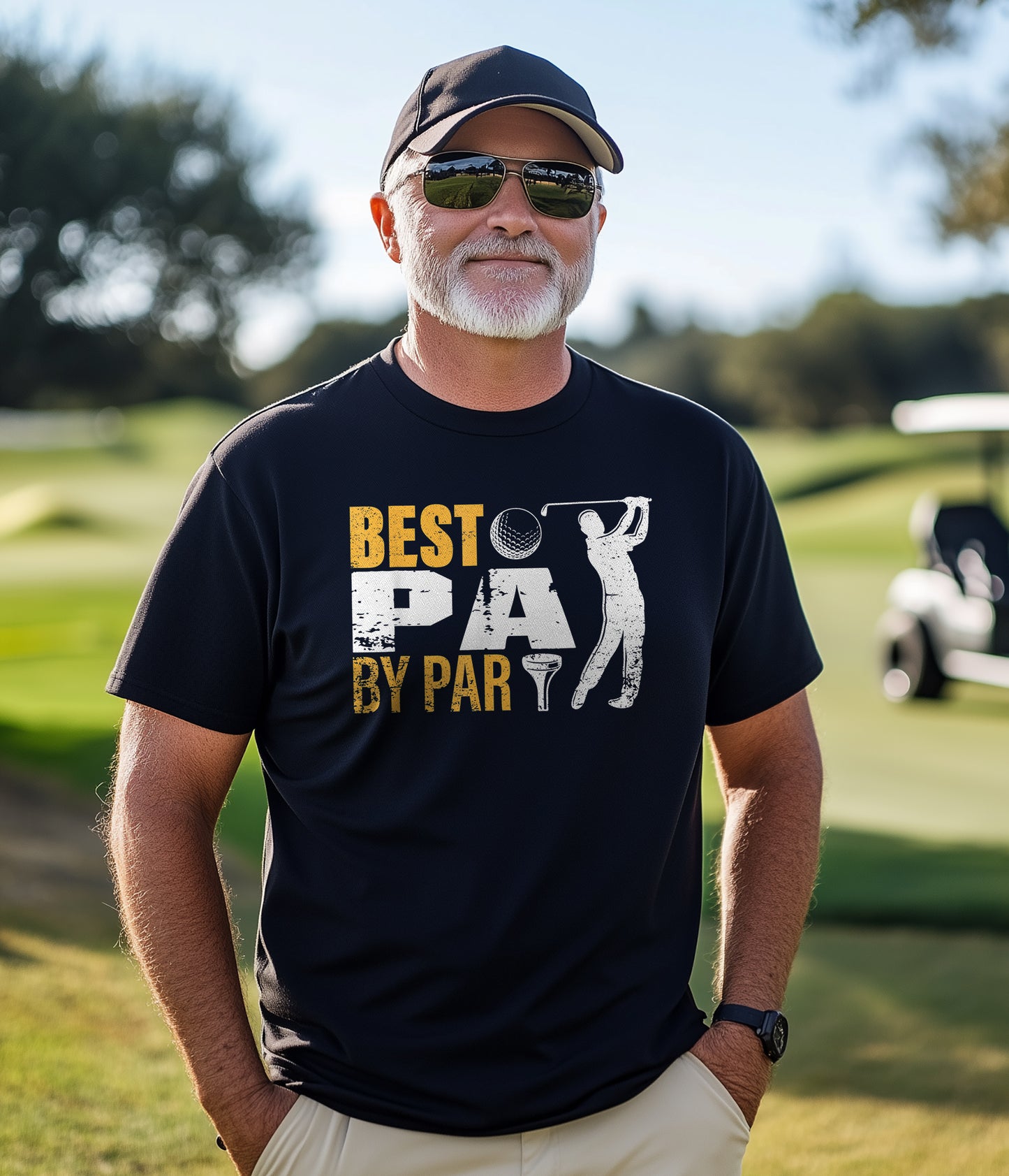 Mens Best Pa by Par T-Shirt