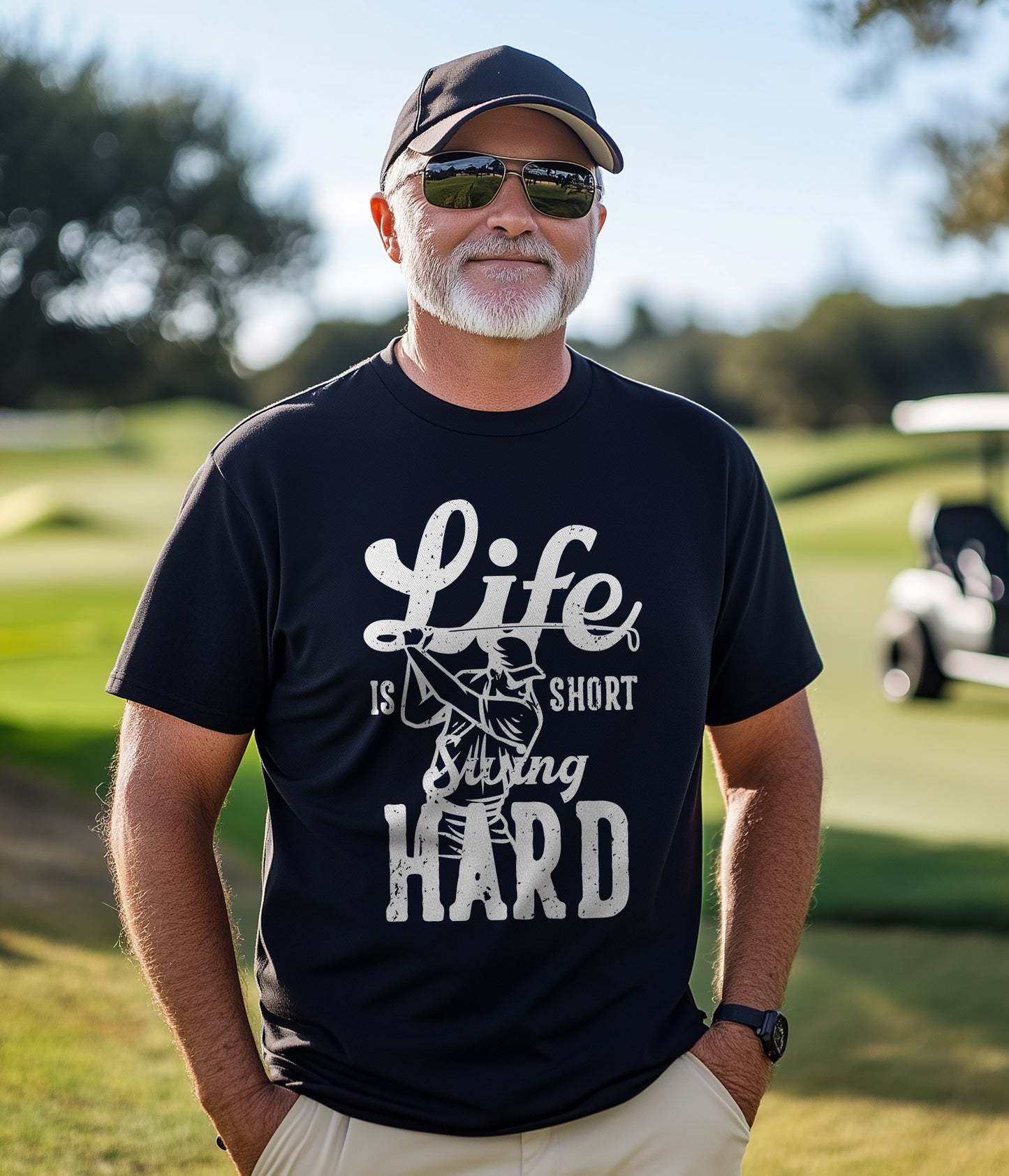 Golf-39 Life's Short t-shirt