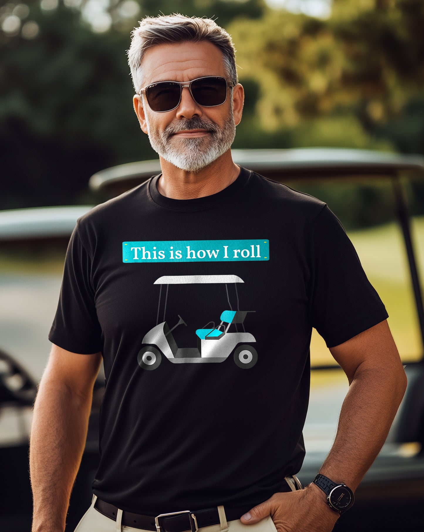 This Is How I Roll Golf Cart T-Shirt