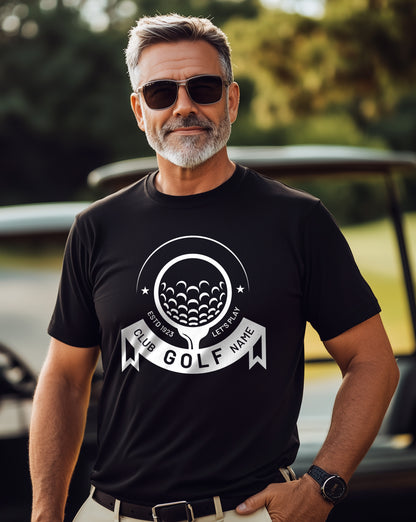 Golf-34 Swing into t-shirt