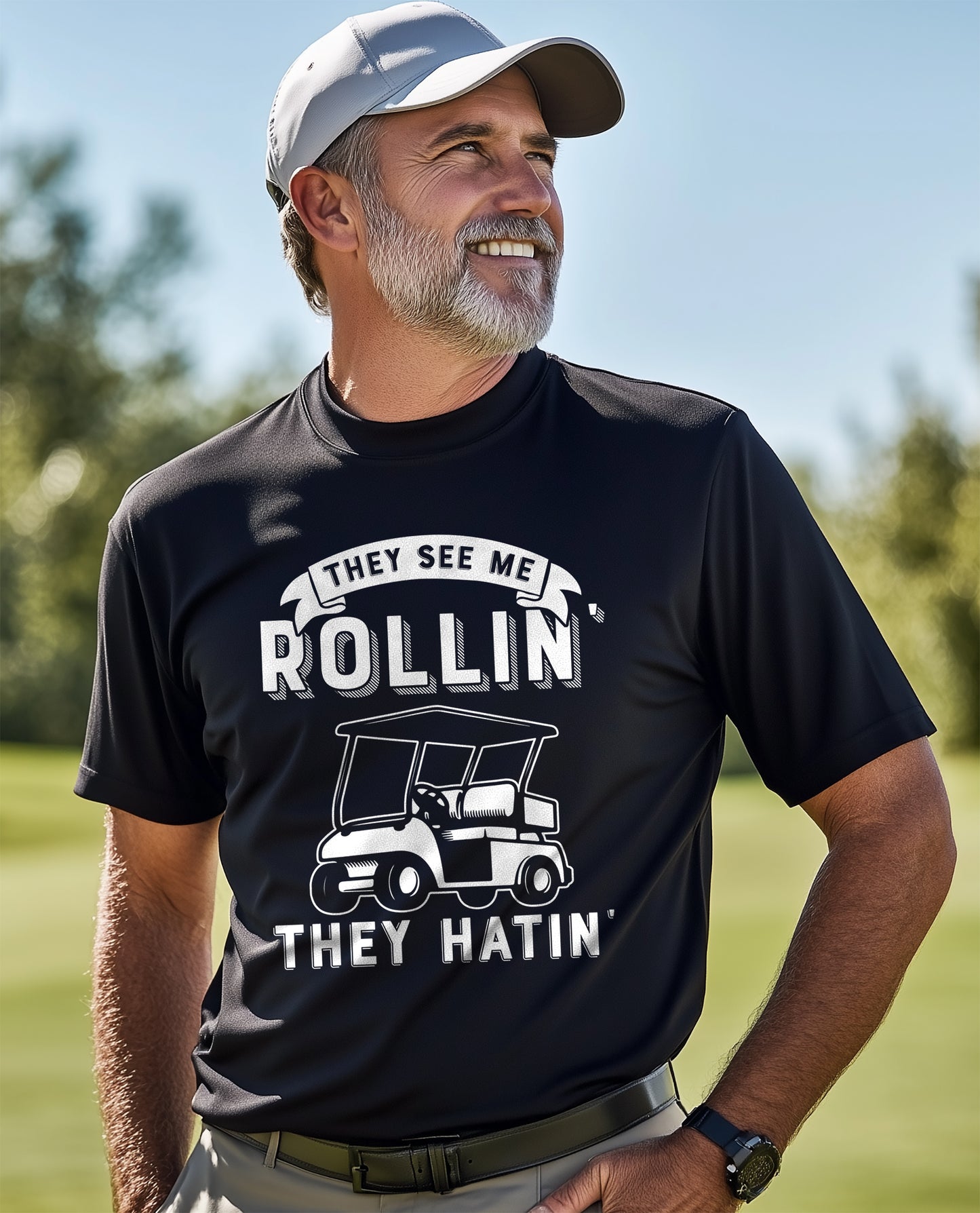 They See Me Rollin' They Hatin' Golf t-shirt