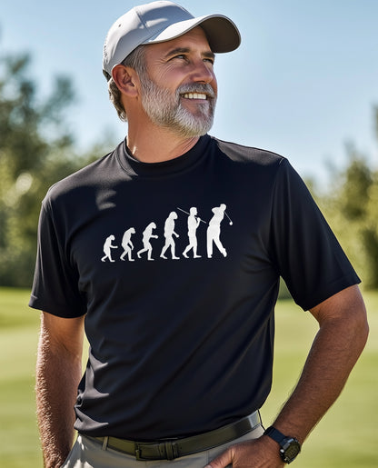 Golf Evolution T-Shirt From Caveman