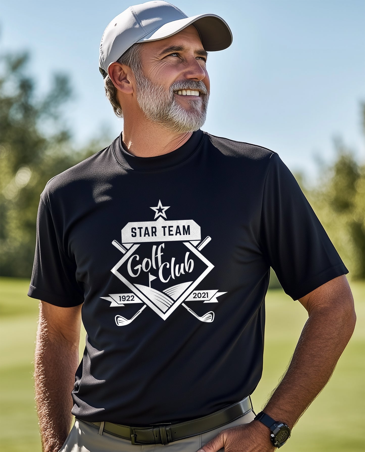 Golf-04 Swing Into t-shirt