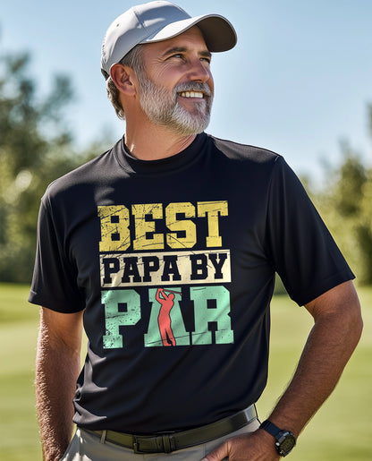 Best Papa by Par Golf T-Shirt