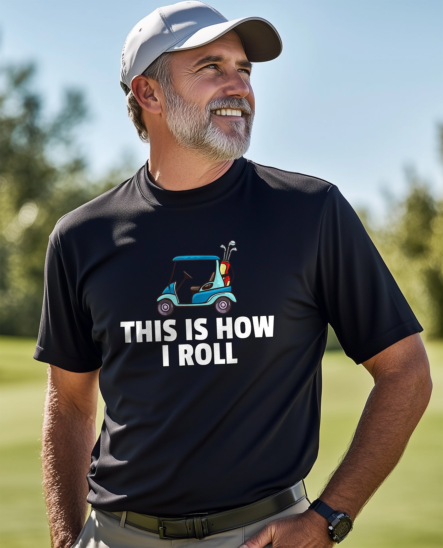 Golf Cart Gift T-shirt Swing into