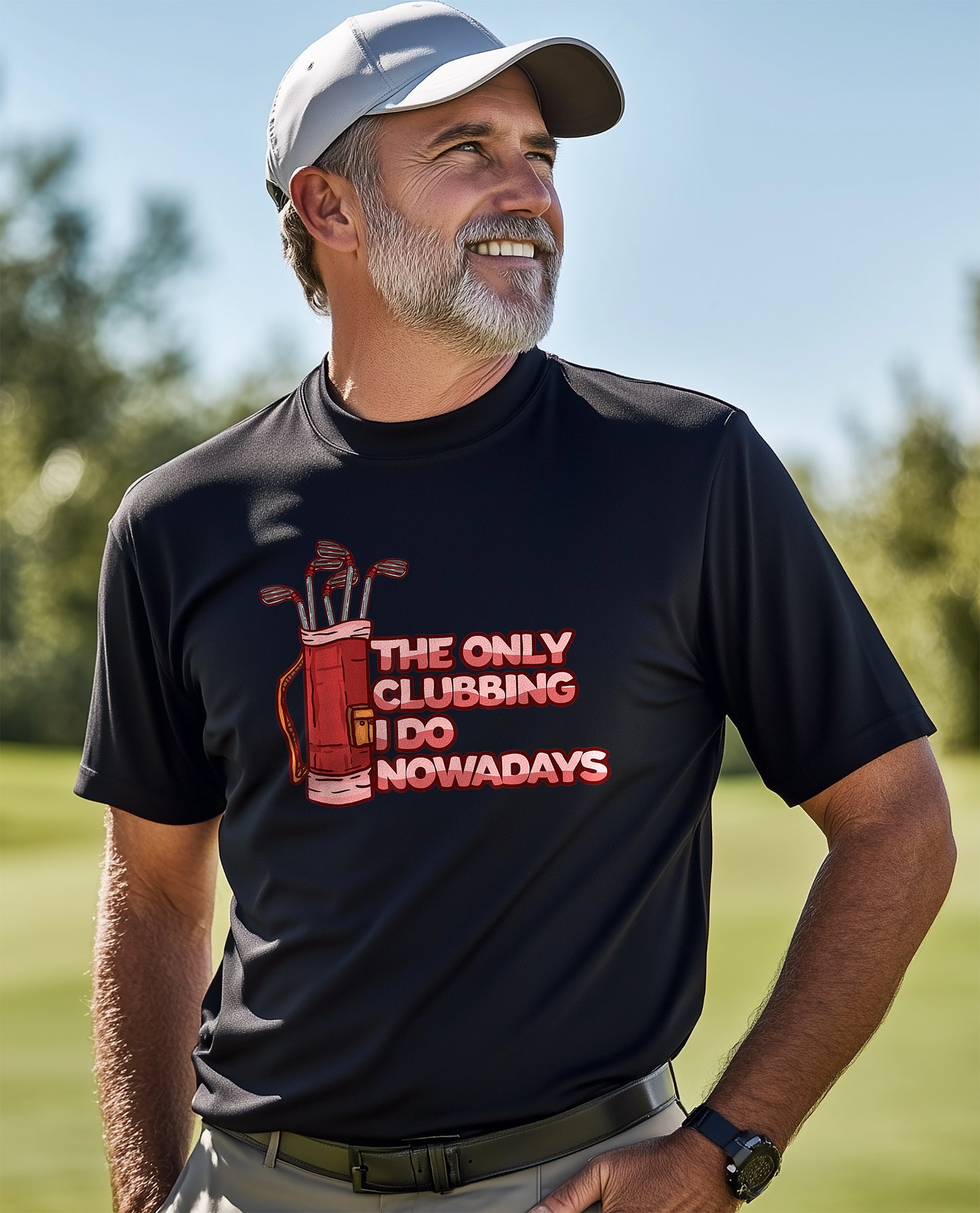 Golf Funny Clubbing Joke T-Shirt