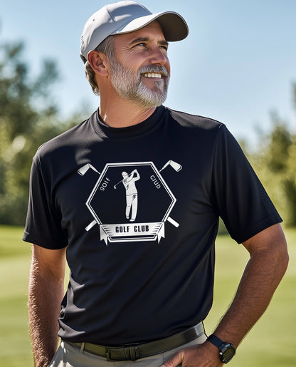 Golf-02 Swing into t-shirt