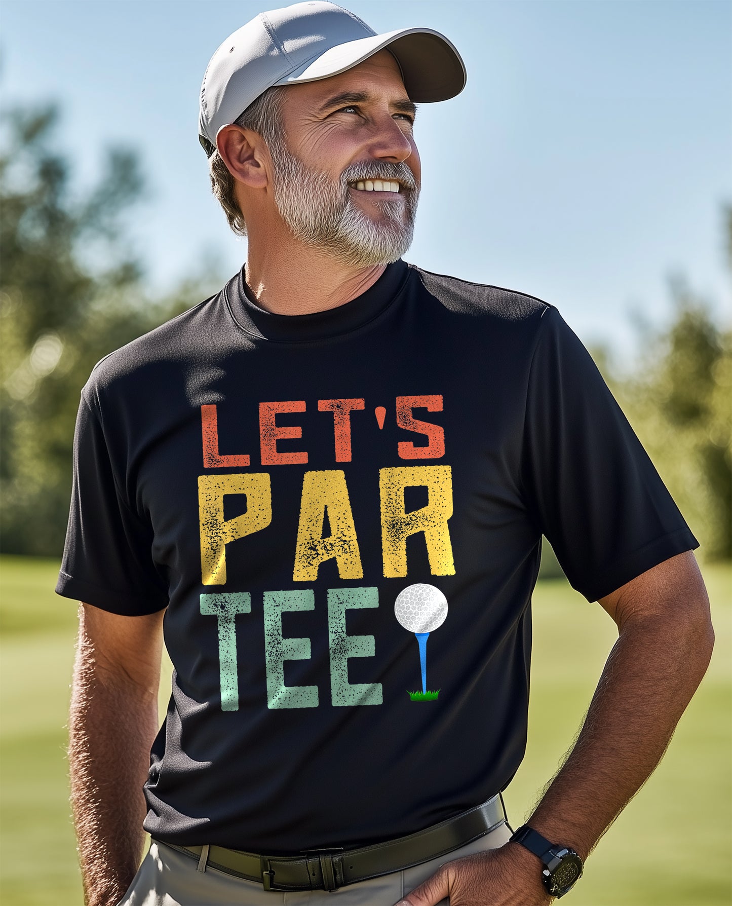 Retro Golf League Let’s Partee t-shirt