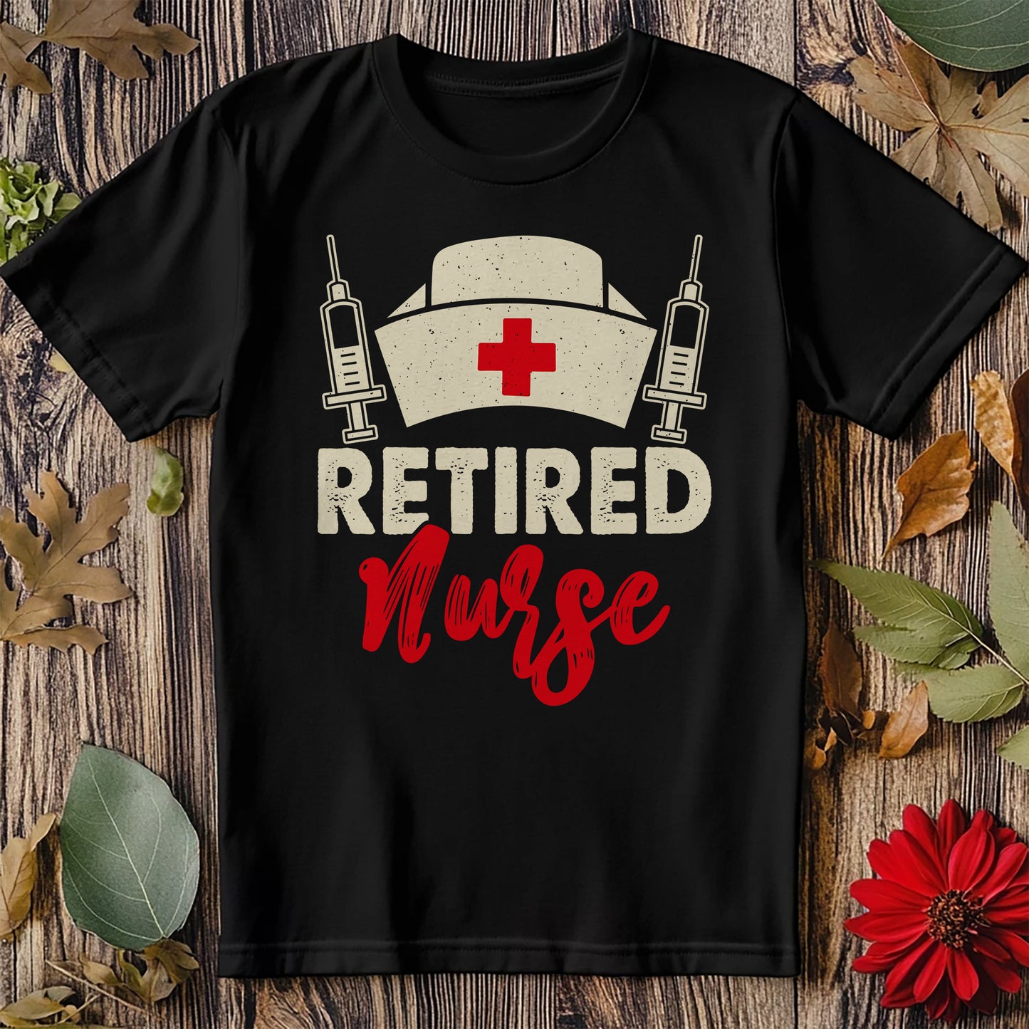 Retired Nurse Hat T-Shirt