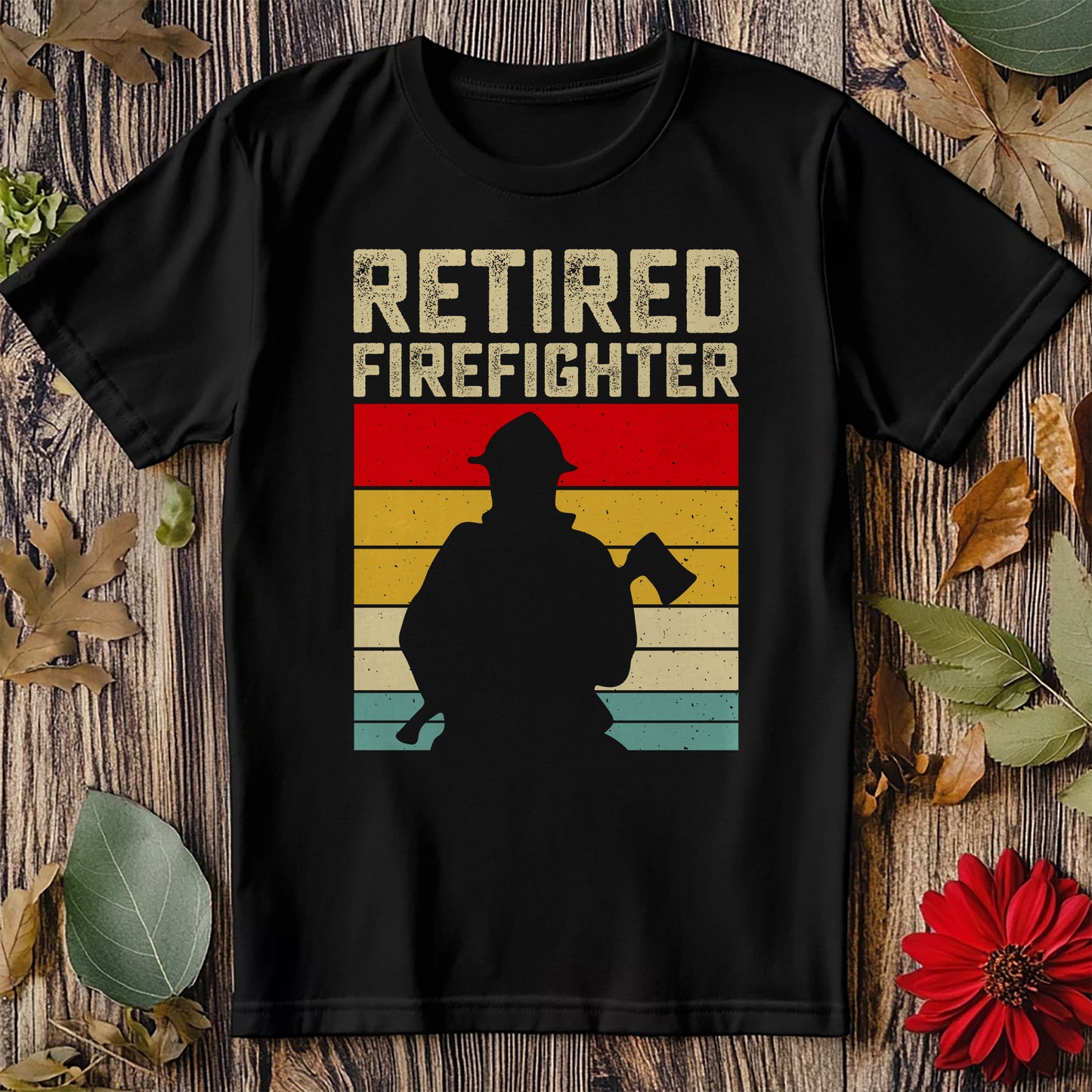 Retired Firefighter Silo T-Shirt