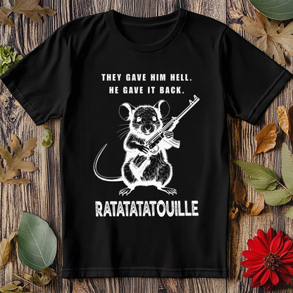 Gun Wielding Rat T-Shirt