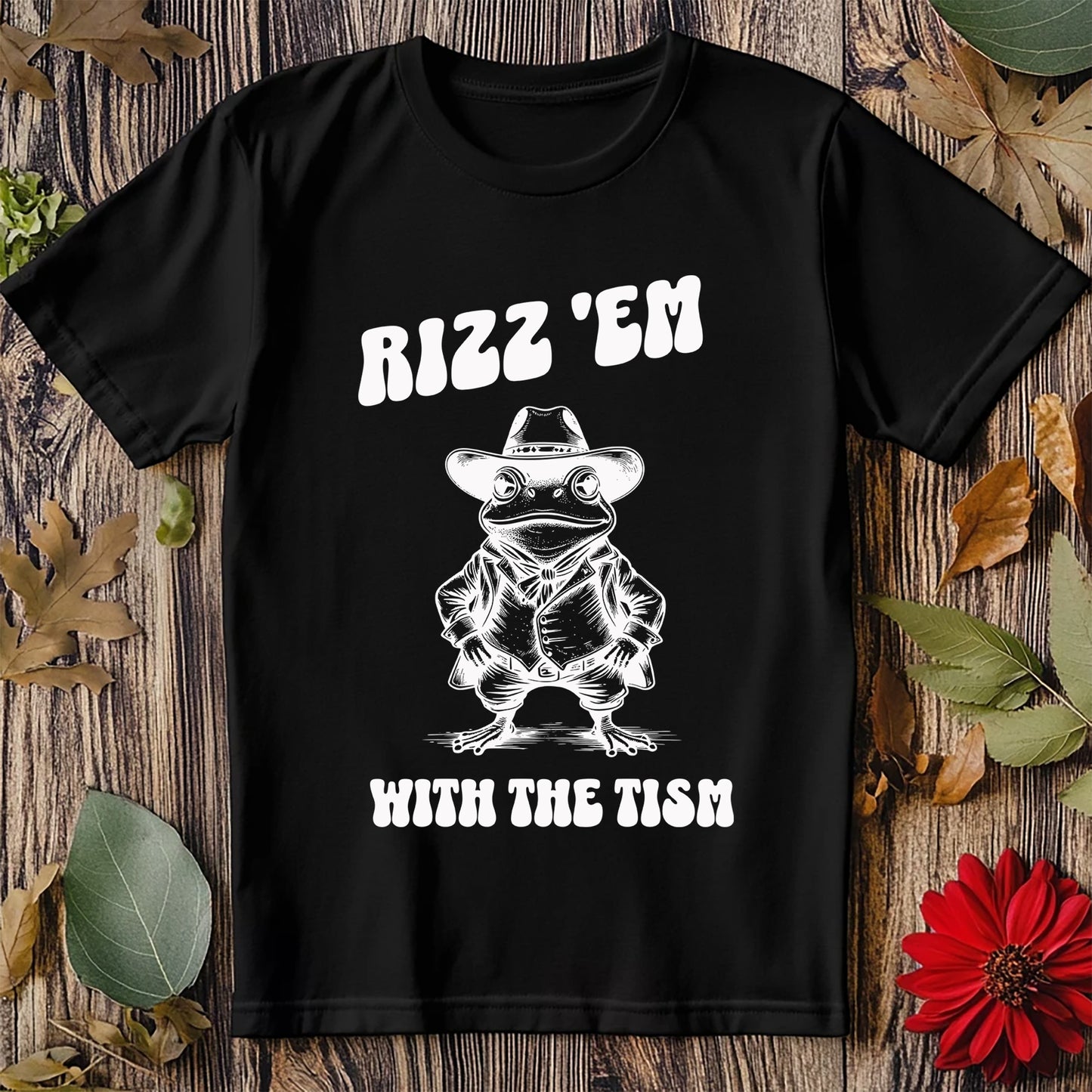 Rizz Em Frog T-Shirt