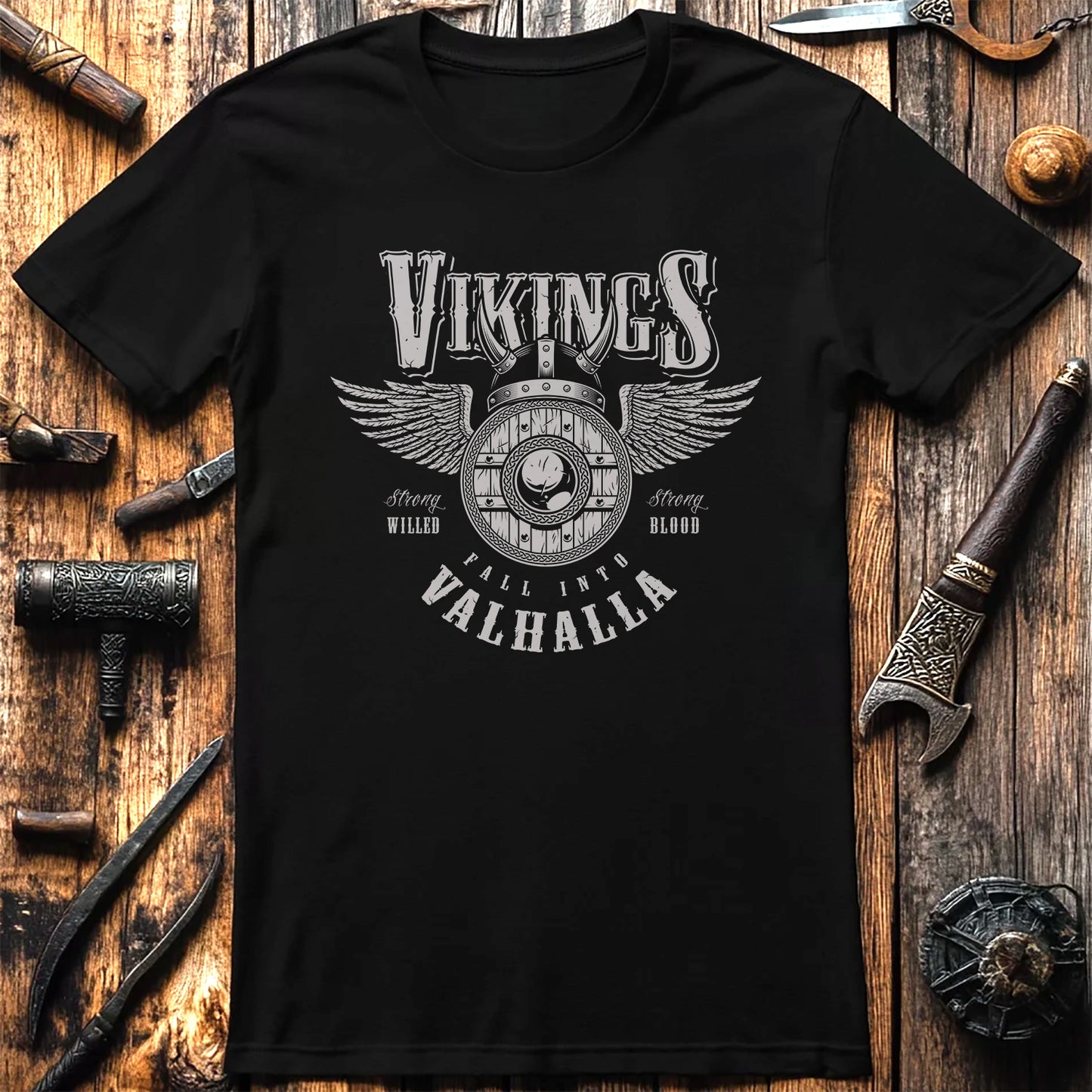 Shield And Wings Viking T-shirt