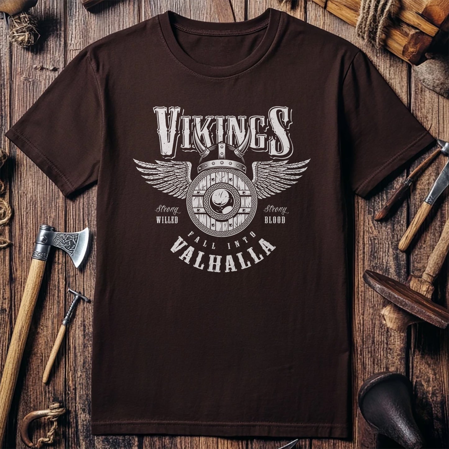 Shield And Wings Viking T-shirt