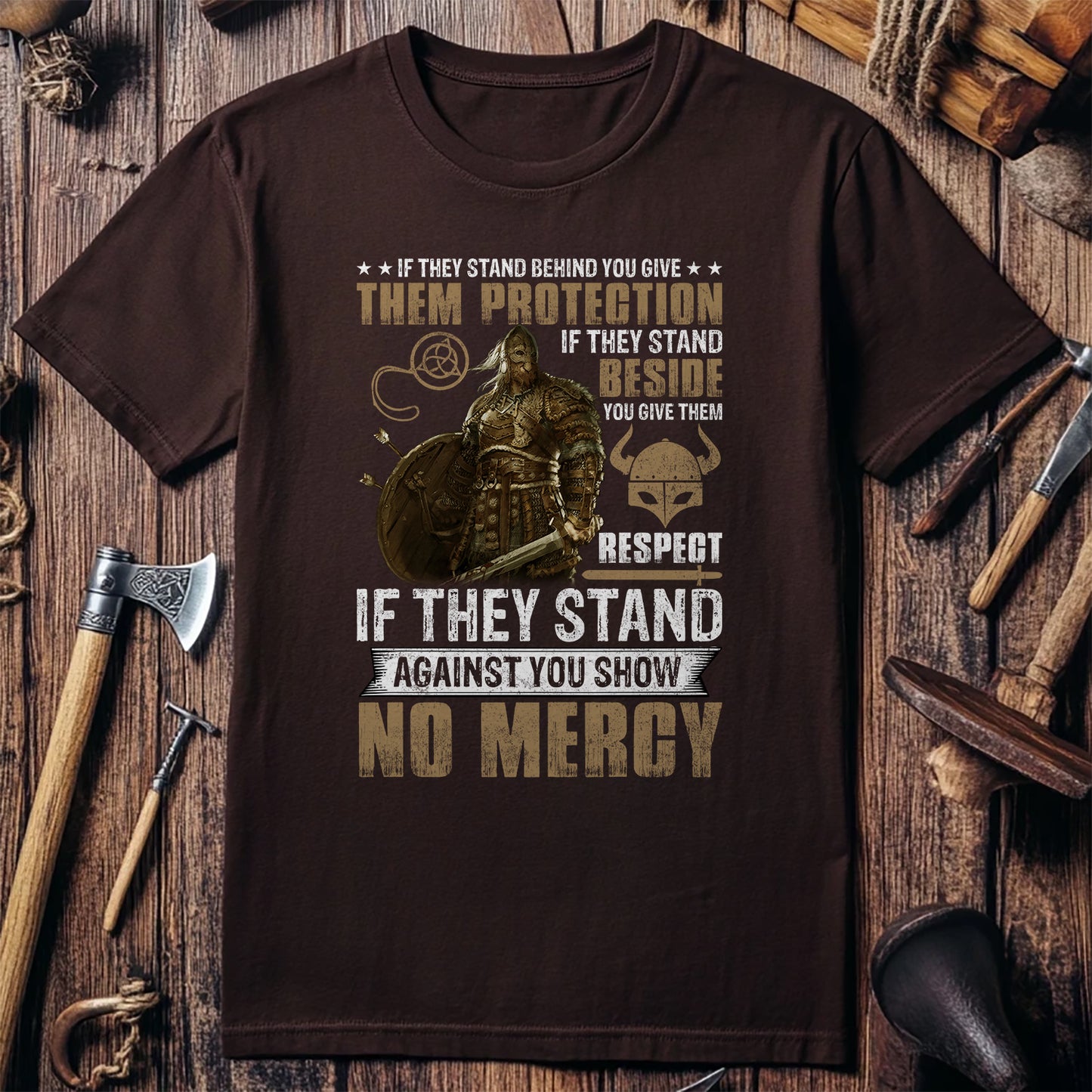 If They Stand Behind You Give Them Protection T-Shirt