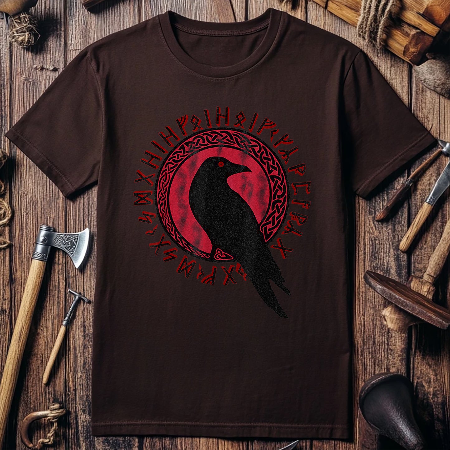 Odin's Raven Huginn & Muninn T-Shirt