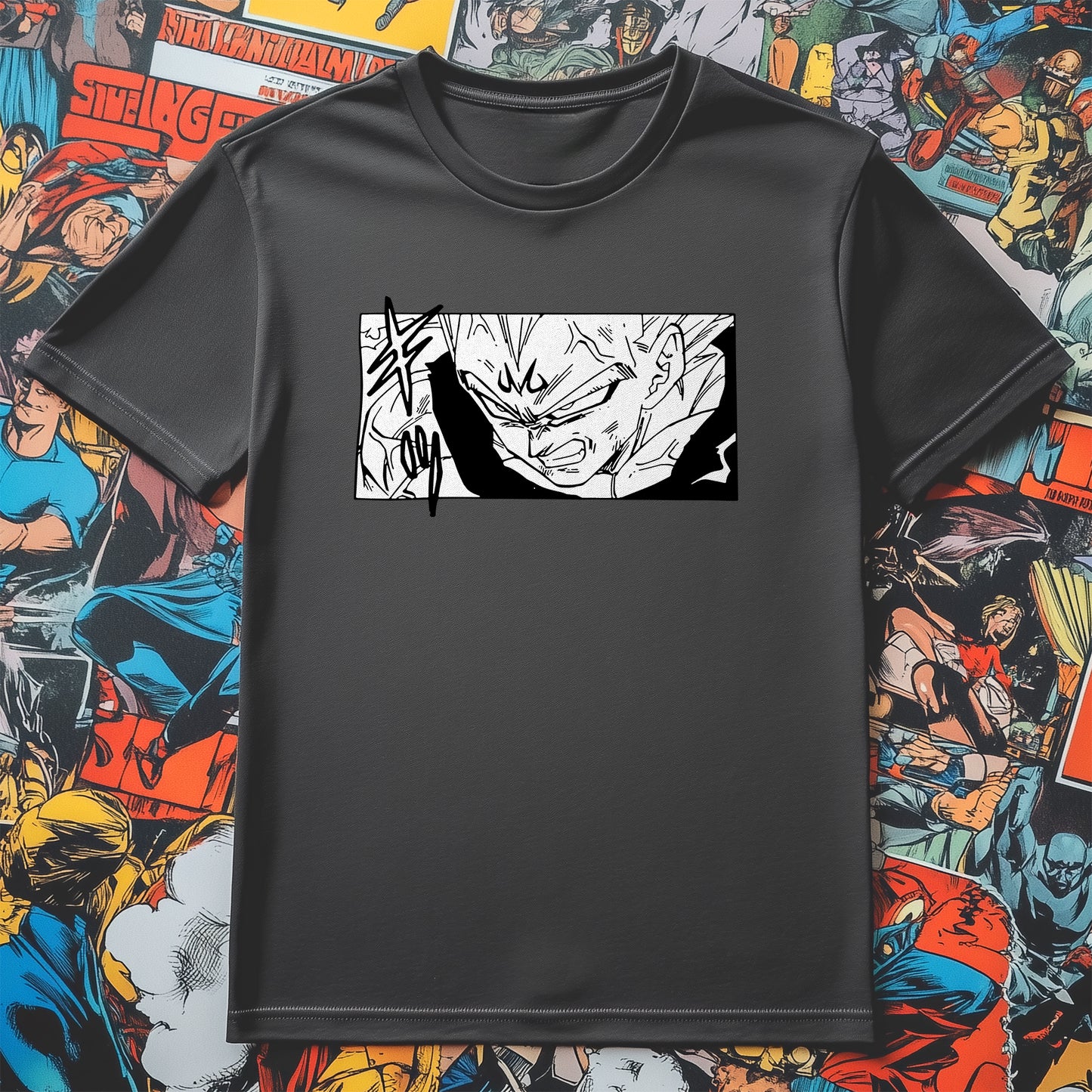 DBZ 11 T-Shirt - Unleash Your Inner Super Saiyan! Funny and Epic Design, 100% Cotton, Perfect for Comic Fans Ready to Power Up!