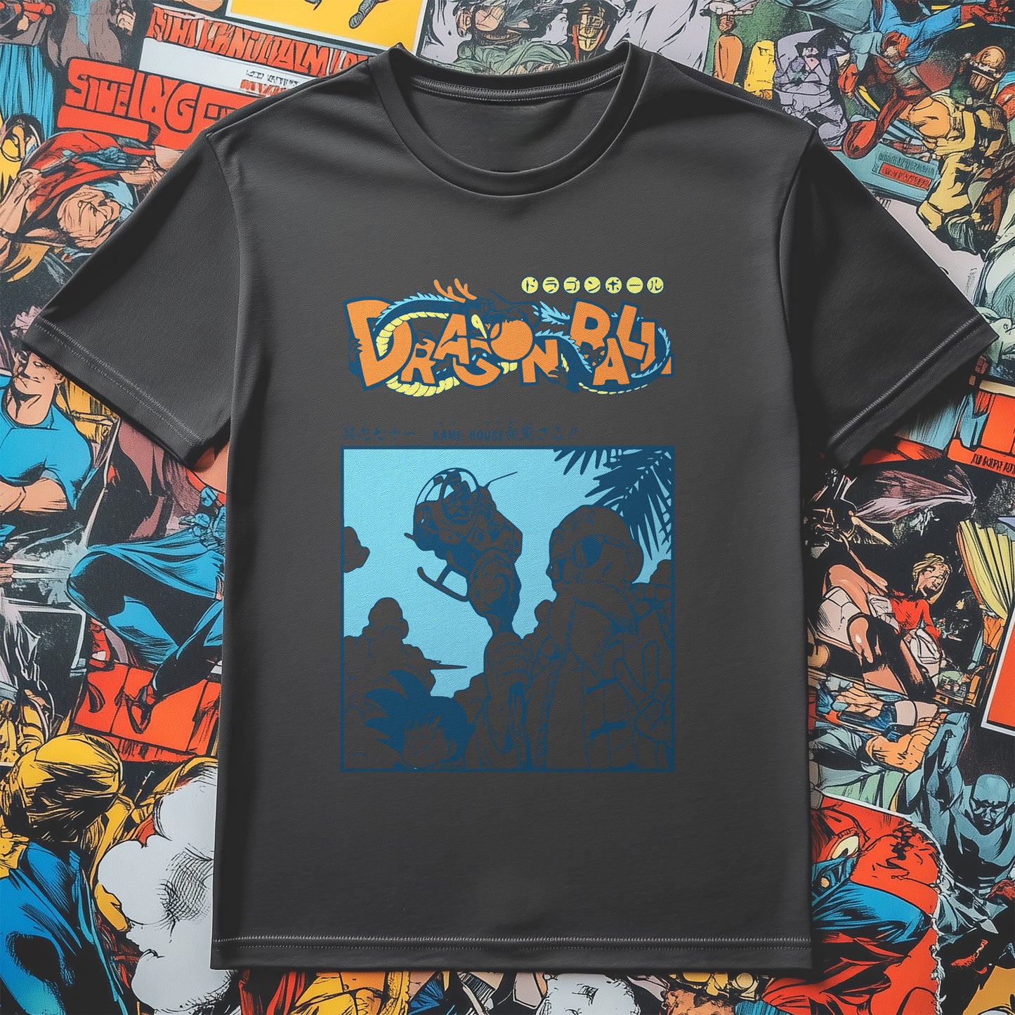 Dragon T-shirt - Unleash Your Inner Comic Book Hero! Funny, Colorful Design, 100% Cotton, Perfect for Mythical Adventures or Lazy Days!