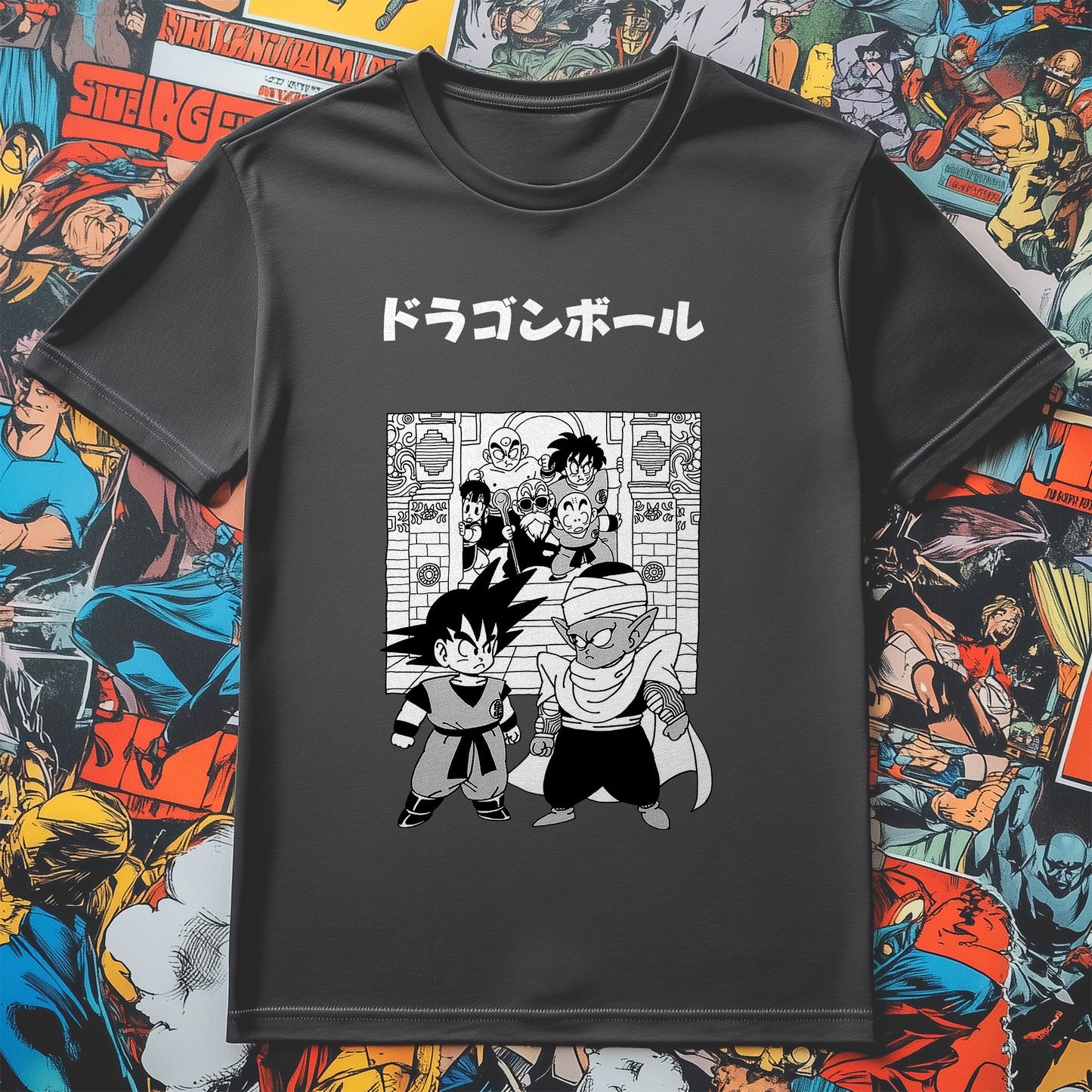 DBZ 21 Black Shirt - Unleash Your Inner Super Saiyan! Funny t-shirt, 100% Cotton, Unisex Design for Ultimate Power and Style!