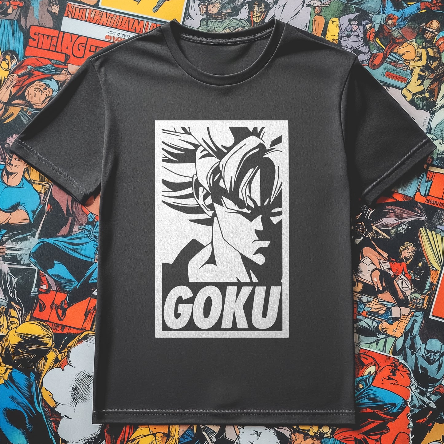 Obey Goku - Funny T-shirt for True Saiyan Fans! Unisex Design, 100% Cotton, Channel Your Inner Super Saiyan and Laugh!