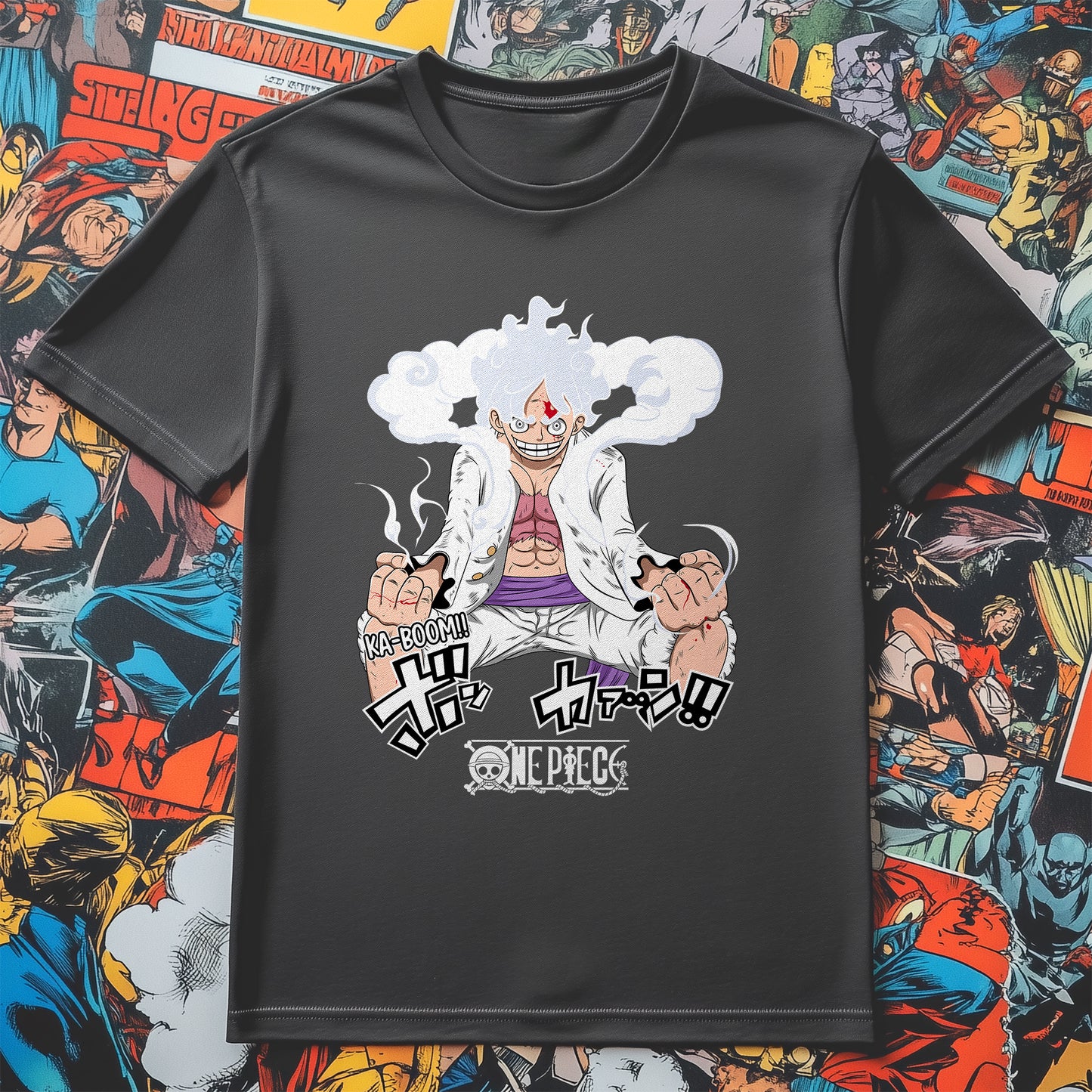 One-Piece-21 T-shirt - Anime Adventure Awaits! Funny Unisex Design for true fans, perfect for treasure hunts and pirate puns!